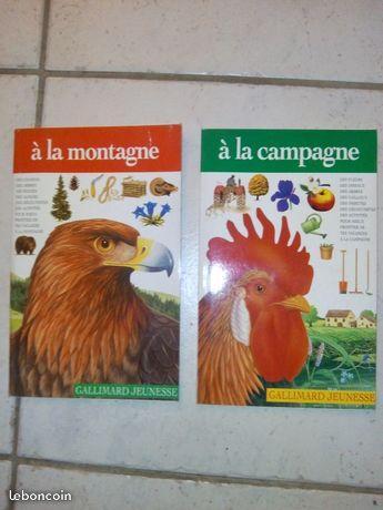 GALLIMARD JEUNESSE - à la montagne - à la campagne