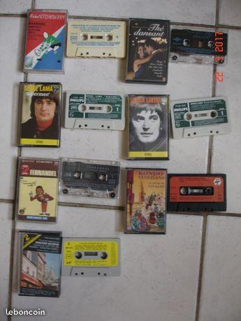 Cassettes Audios Serge Lama - Fernandel - Thé dans