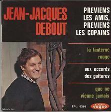 EP JEAN-JACQUES DEBOUT 45 tours