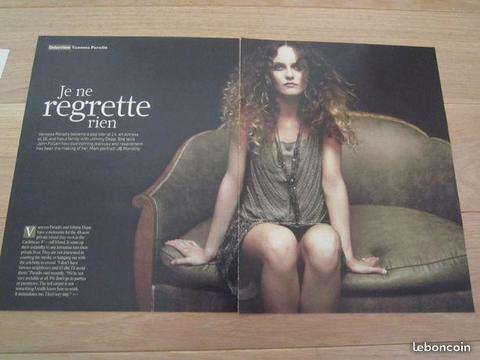 Clipping étranger Vanessa Paradis The sunday times