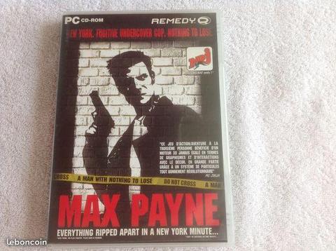 MAX PAYNE JEU PC T207 silver77