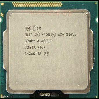 Processeur Intel® Xeon® E3-1245 v2 8 Mo- 3,40 Ghz