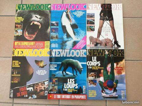 Lot de 12 revues adultes newlook de 1989