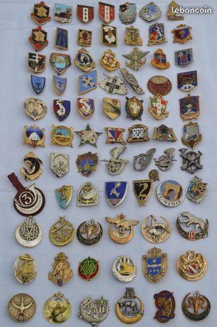 Lot insignes coloniale indochine wwii