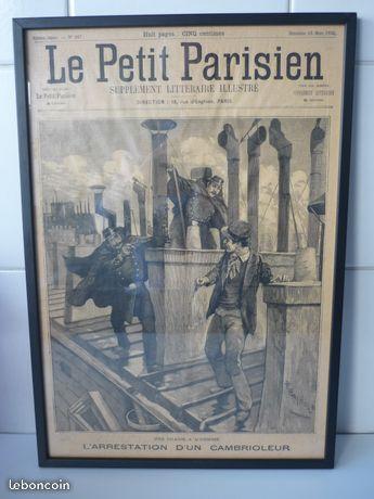 Cadre page une petit parisien du 18 mars 1894