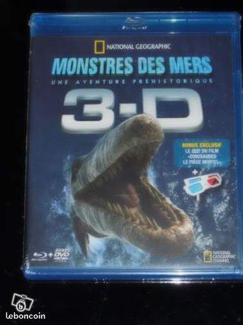 Blu-ray Monstres des mers 3D - National Geographic
