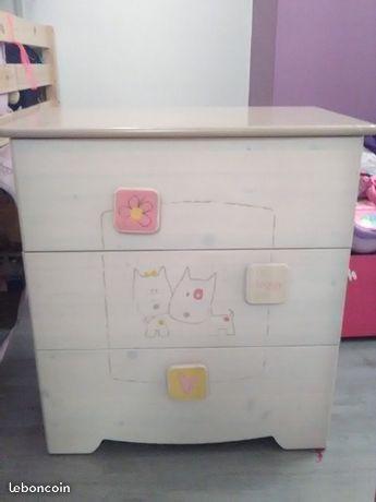 Commode enfant 3 tiroirs