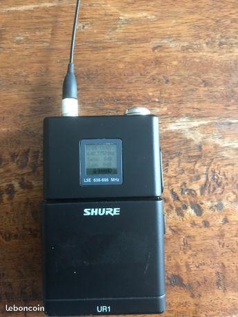 Shure ur1 l3E 638-698 mhz bodypack pocket micro