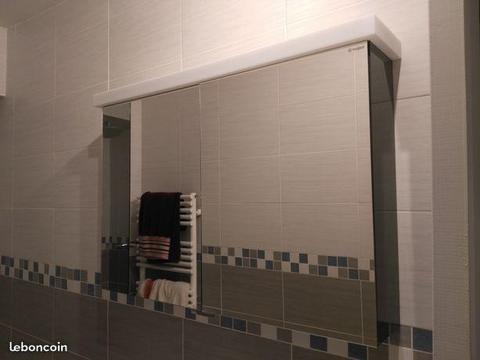 Armoire de toilette miroir salle de bain Burgbad