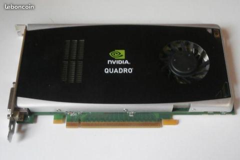 Carte vidéo Nvidia Quadro FX 1800 - 768 Mo