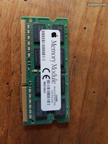 RAM 2 x 4 Go SoDimm DDR3 Apple Certified