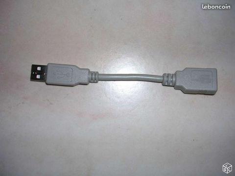 Câble USB mâle/femelle
