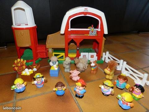 Ferme sonore Fisher Price avec animaux personnages