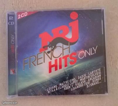 NEUF: Double CD NRJ French Hits Only 2018 (AYT95)