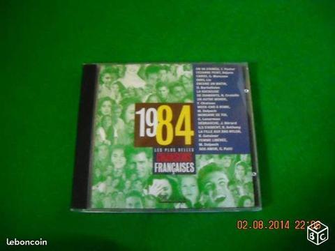 Cd les plus belles chansons françaises de 1984