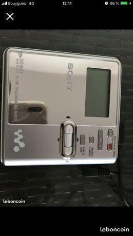 Minidisc Hi-MD audio Walkman Sony MZ-RH910
