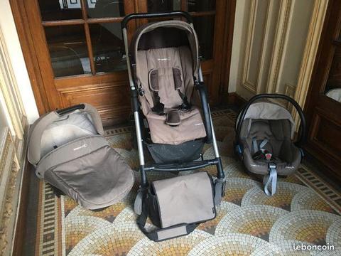 Poussette Trio Bébé Confort Streety Plus