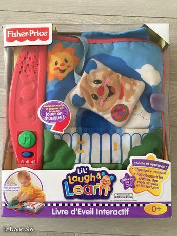 Livre d,éveil interactif Fisher Price