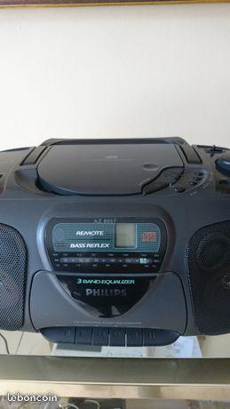 Lecteur CD cassettes philips
