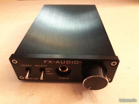 Ampli Casque / DAC - FX AUDIO DAC-X6