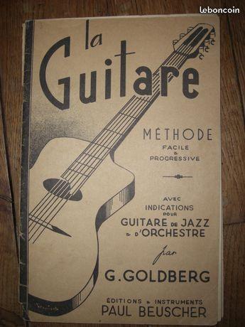 La guitare méthode facile et progressive Goldberg