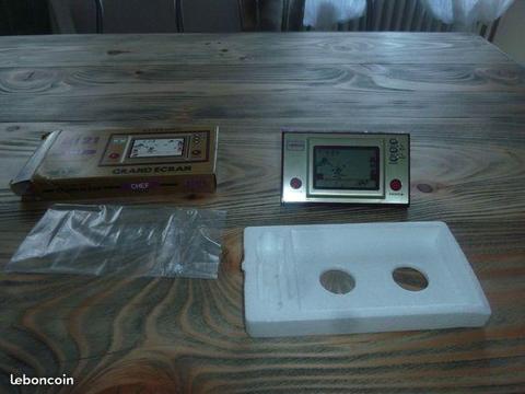 Ancien jeu game and watch wide screen chef edition