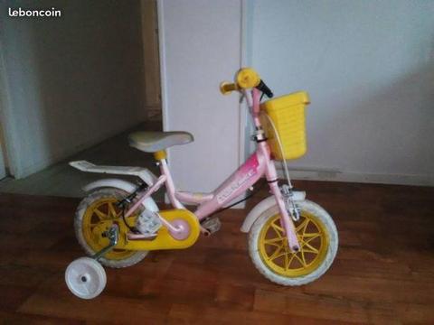 vélo fille 4 - 6 ans