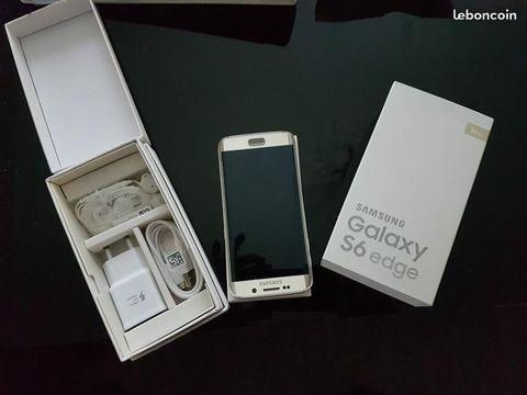 SAMSUNG Galaxy S6 Edge 32GB Neuf + Chargeur induct