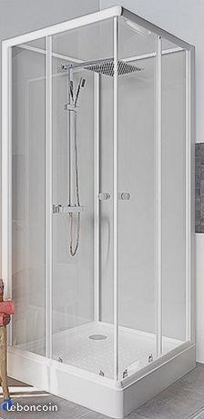 Cabine douche iowa 90/90cm couliss