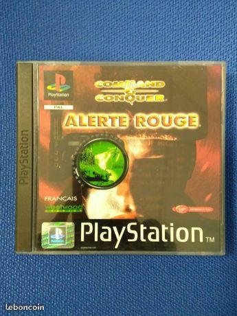 Jeu PS1 ALERTE ROUGE Complet COMMAND & CONQUER