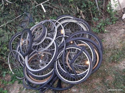 Lot de roues de vélo