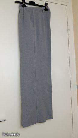 Pantalon pince laine gris PRIMARK taille