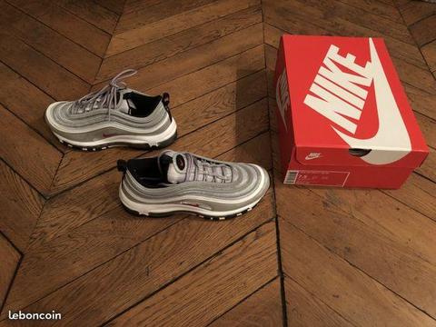 Nike air max 97 silver og taille 40,5