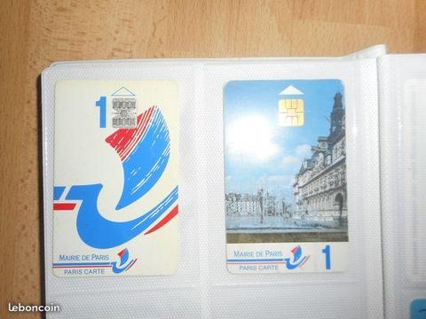 Lot Anciennes Cartes de Stationnement PARIS
