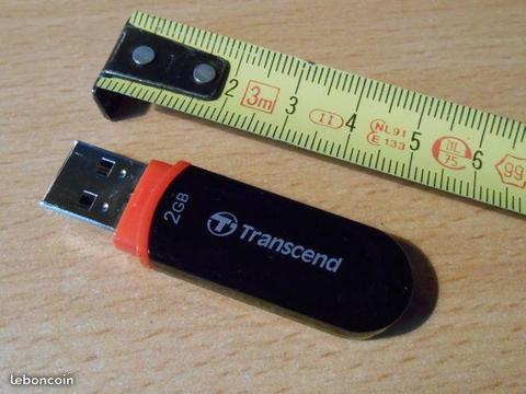 Clé USB 2 Go Transcend 5.5 cm