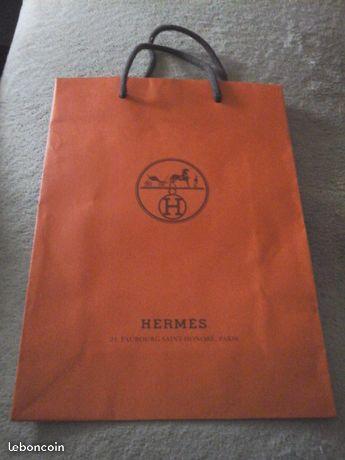 Sac cadeau emballage HERMES PARIS - original