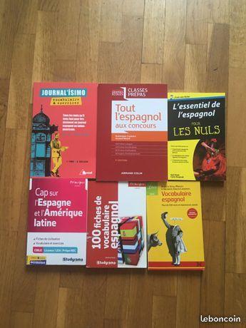 Livres espagnols ECS/ECE/ECT CPGE lycée