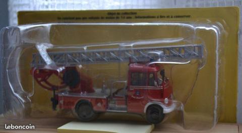Vehicule pompiers miniature