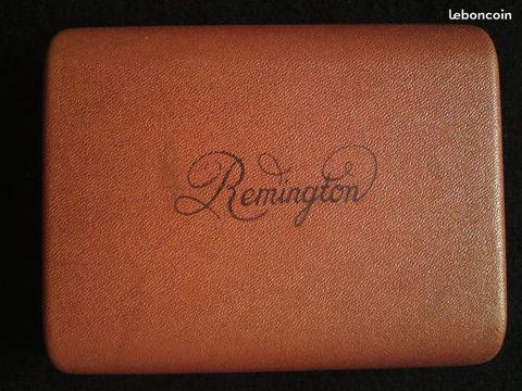 Boîte étui camel vintage Remington