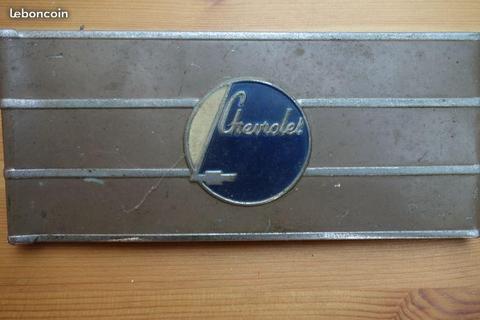 Plaque CHEVROLET