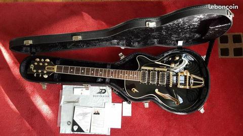 Guitare Duesenberg Starplayer TV Custom Black Gold