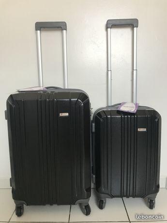 Lot de 2 valises AIRTEX neuves 100% polycarbonate