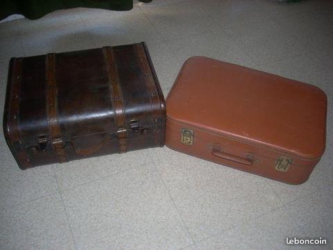 1 valise ancienne