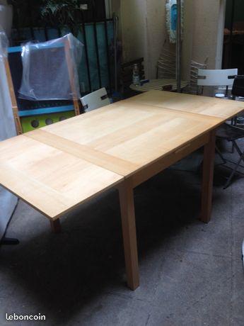 Table pliante bois