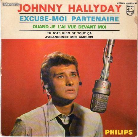 Johnny Hallyday - Excuse-moi partenaire ( 1964 )