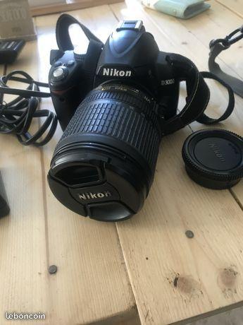 Nikon d3000 +objectif 18-105