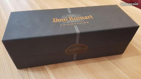 Champagne Dom Ruinart 1996 avec son coffret