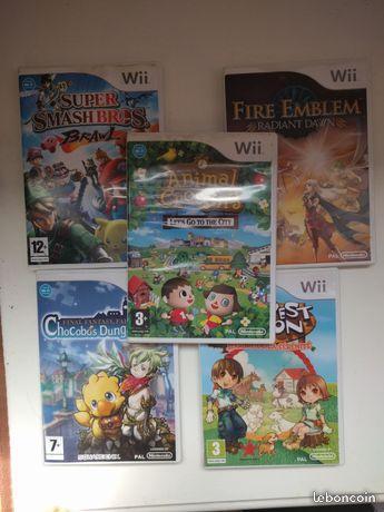 Jeux Wii : Lot de 5