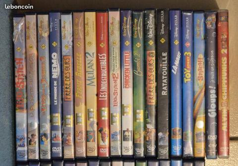 Collection DVD Disney série numéroté et autres