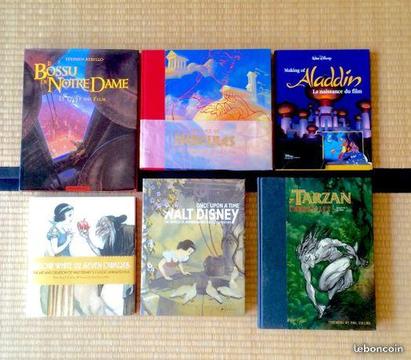 Nombreux Artbooks Disney dont tirages épuisés